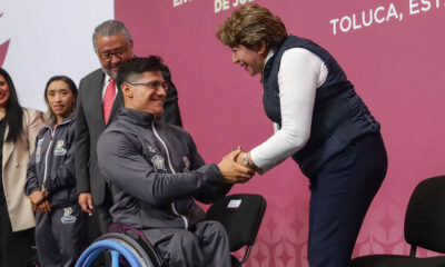 Doble medallista mexiquense alaba apoyos de Delfina Gómez y repudia a Alfredo del Mazo: “Con el Gobierno pasado no habría obtenido estos resultados”
