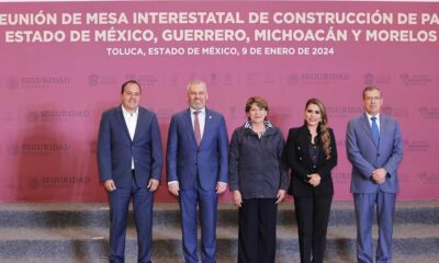 Gobernadores de Guerrero, Michoacán, Morelos y Edomex se reúnen para ver tema de seguridad