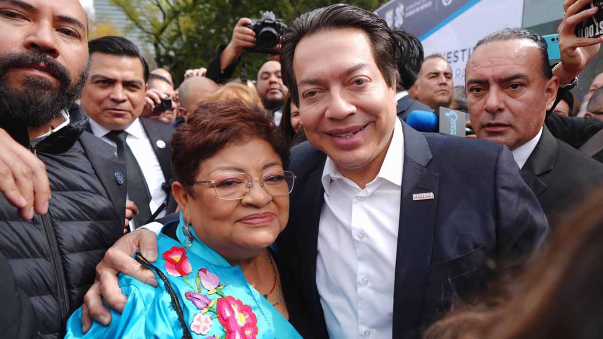 Mario Delgado confirma que Ernestina Godoy va por candidatura al Senado