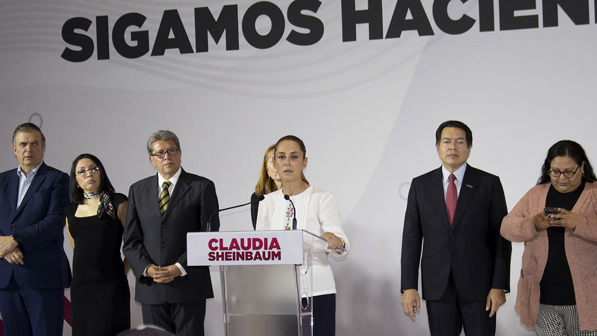 La decisión de quién va a ser la presidenta le corresponde al pueblo de México: Sheinbaum