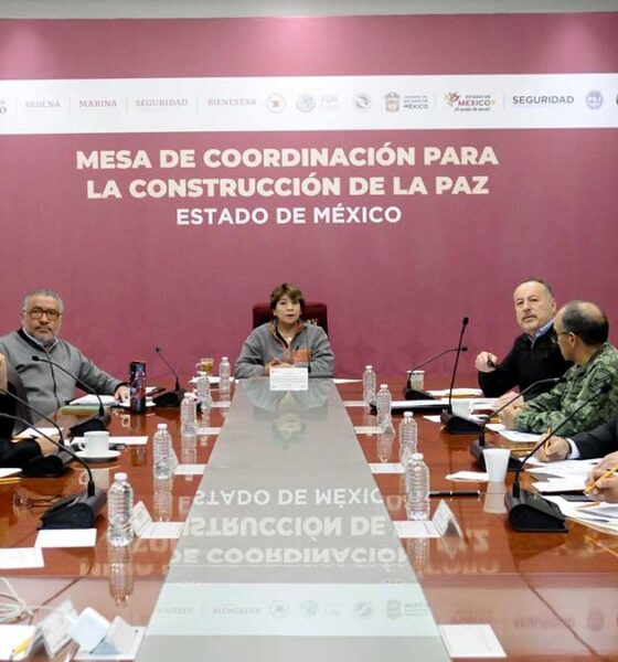 Mesas de paz, garantizan seguridad y tranquilidad en Edomex: Delfina Gómez