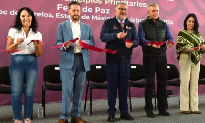 Inauguran gobierno del Edomex y SSPC la “Feria de la Paz" en Ecatepec