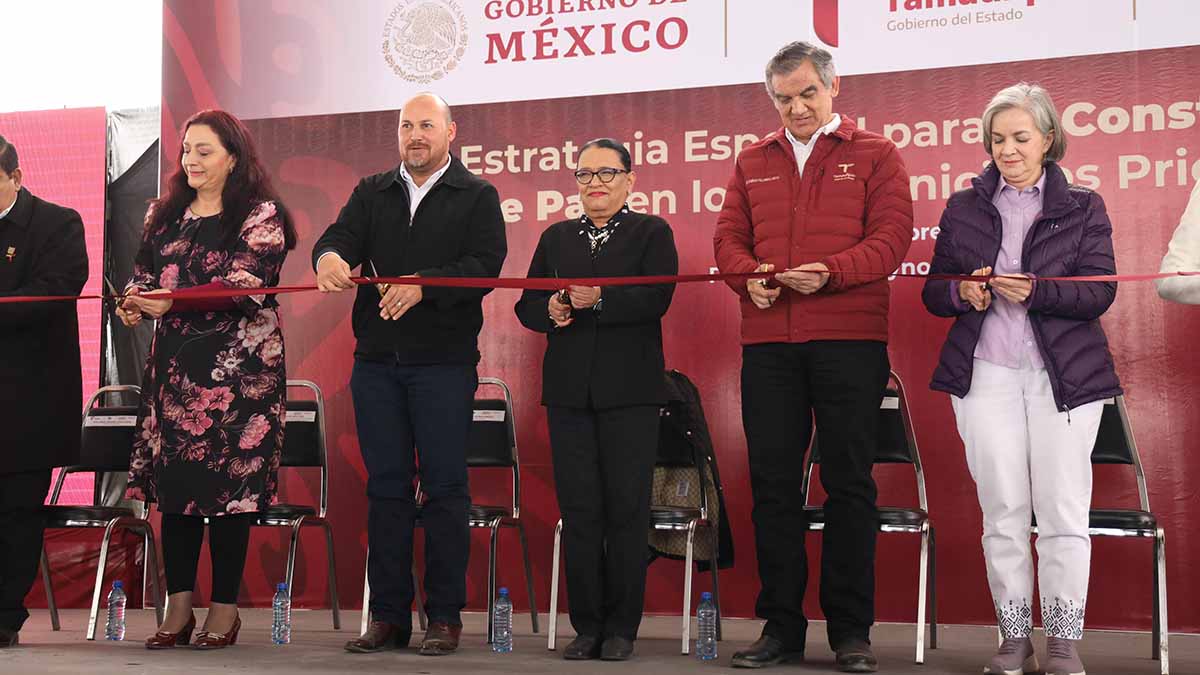 Rosa Icela Rodríguez asegura índices delictivos van a la baja en Tamaulipas