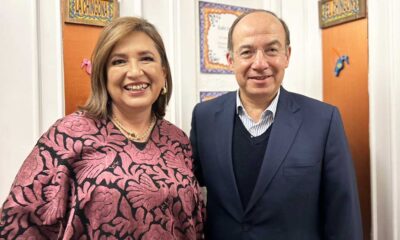 Tras visita a EU, ahora Xóchitl Gálvez va a España; se reúne con Felipe Calderón