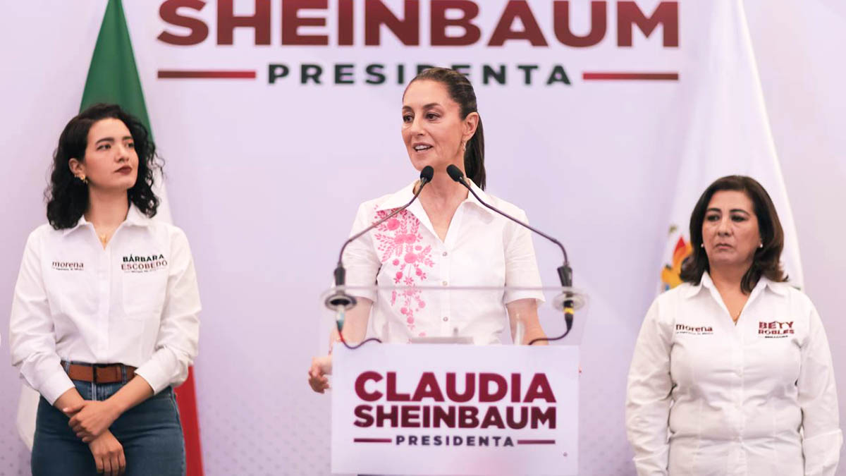 Sheinbaum presenta plan para mujeres, desde erradicar violencia hasta darles nueva pensión