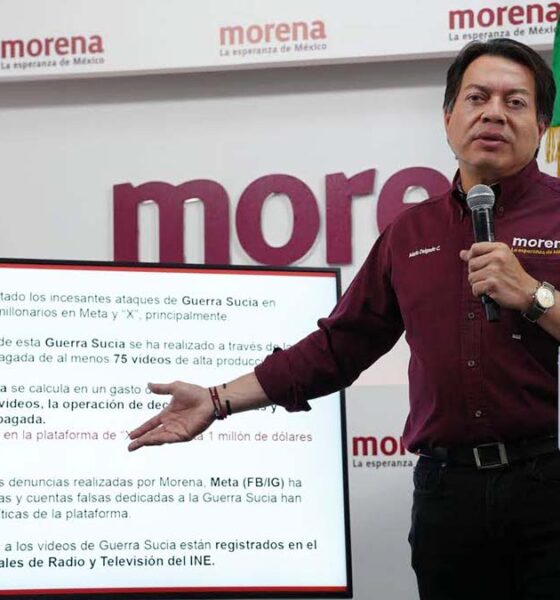Morena pide al INE cargar costo de guerra sucia a gastos de campaña de Xóchitl Gálvez