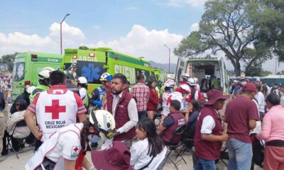 Edomex atiende caídas de lonas en mítines morenistas; “asistentes sufrieron lesiones menores”, afirma