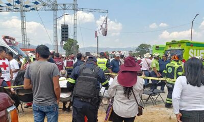 Se desploman lonas en mítines de Morena en Xonacatlán y Ixtlahuaca; no hay heridos de gravedad