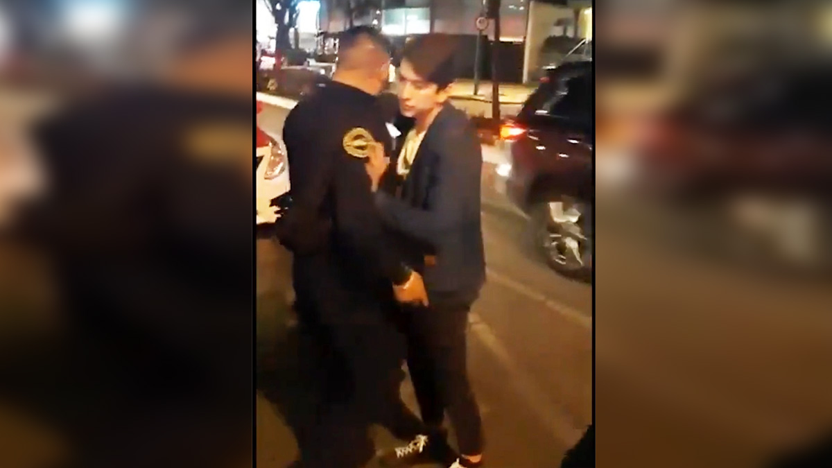 Exhiben segunda parte de video de hijo de Xóchitl Gálvez insultando a policías