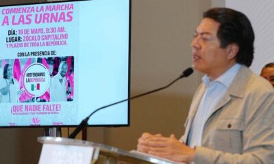 Marchas rosas fueron actos adelantados de campaña, asegura Mario Delgado
