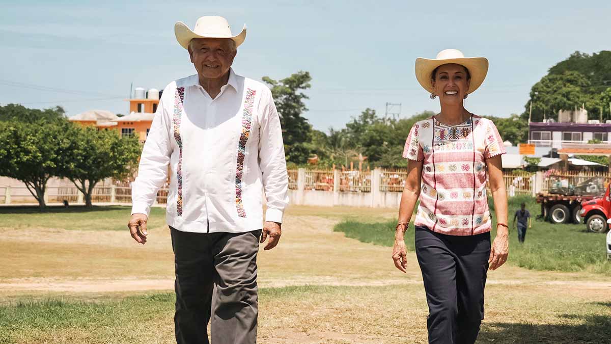 “No tengo la necesidad de hacerle la barba a nadie”, dice AMLO al destacar virtudes de Sheinbaum