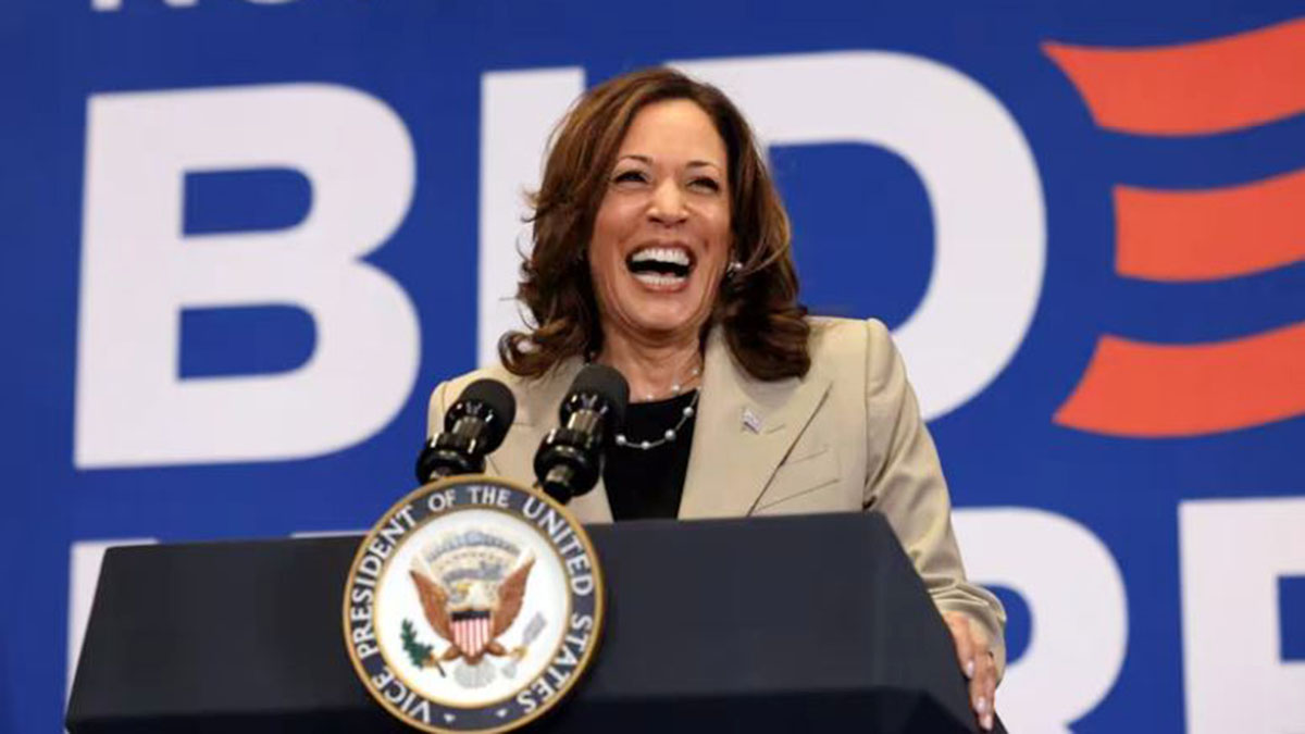 Kamala Harris acepta respaldo de Biden; va por nominación como candidata presidencial