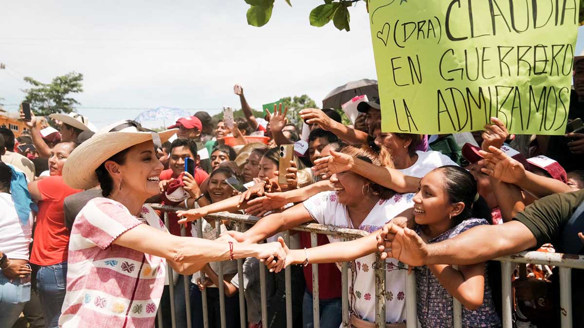 “Es una enseñanza y un privilegio caminar con AMLO”: Sheinbaum