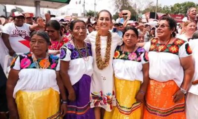 Mujeres indígenas, de las primeras beneficiadas de la pensión de 60-64 años, adelanta Sheinbaum