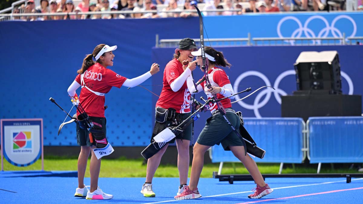 Equipo femenil de tiro con arco da primera medalla de bronce a México