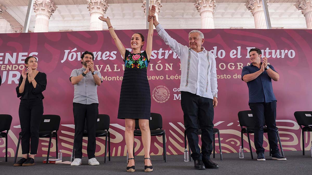 “Sheinbaum, una mujer giganta; va a ser la mejor presidenta”: AMLO