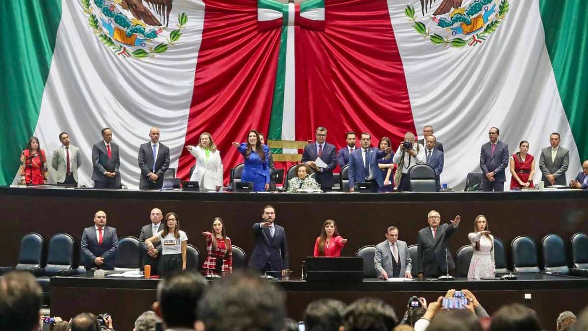 Instalan 66 legislatura en la Cámara de Diputados y Senadores; Morena tiene mayoría calificada