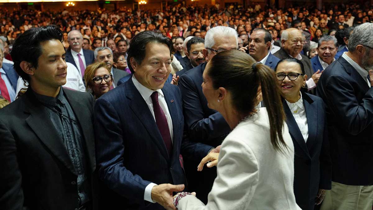 “Es un día histórico: tendremos a una mujer presidenta”, celebra Mario Delgado