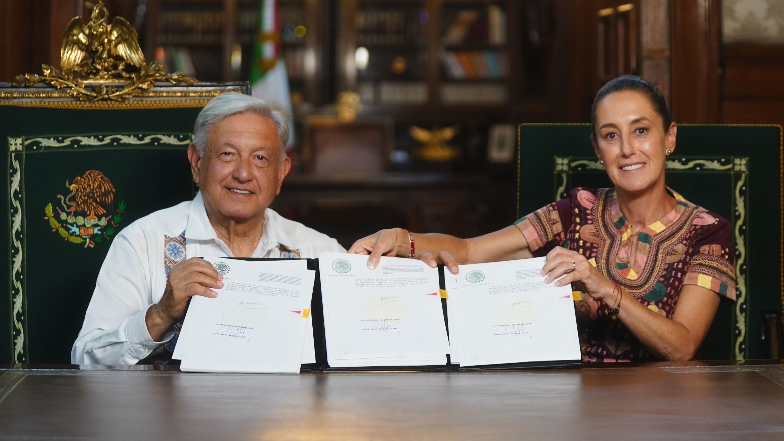 AMLO firma y publica Reforma Judicial en el Diario Oficial de la Federación