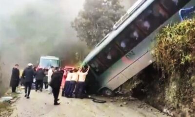 Accidente de autobús en Machu Pichu, Perú, deja a mexicanos heridos