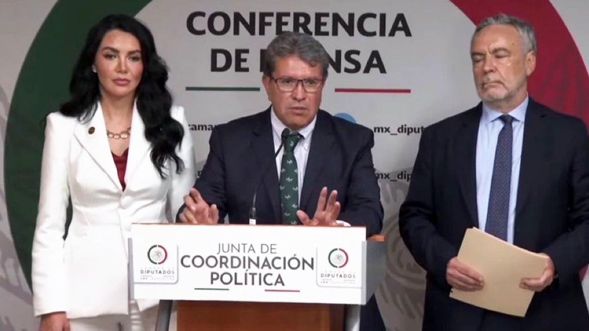 Morena analiza juicio político y denuncia penal contra jueces que ordenaron frenar reforma judicial, revela Monreal