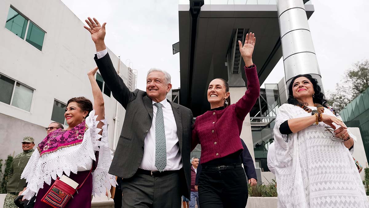 “Se va y al mismo tiempo no se va”, publica Sheinbaum emotivo video de despedida a AMLO