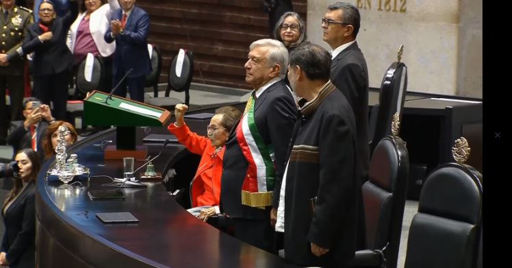 AMLO ignora a Norma Piña en investidura de Sheinbaum