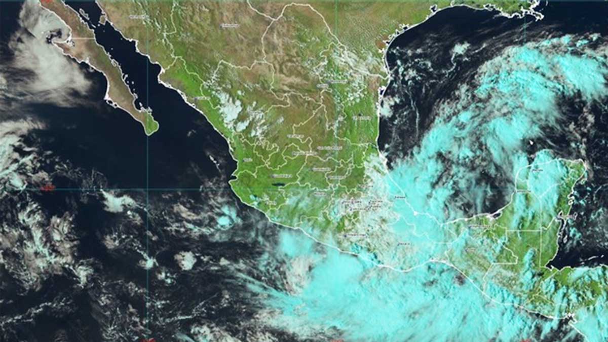 Alerta Sheinbaum por la llegada de depresión tropical Once-E a costas de Guerrero y Oaxaca