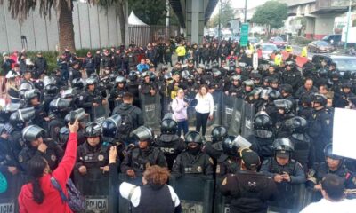 Norma Piña rechaza “represión” contra integrantes del PJF por haber sido encapsulados por policías