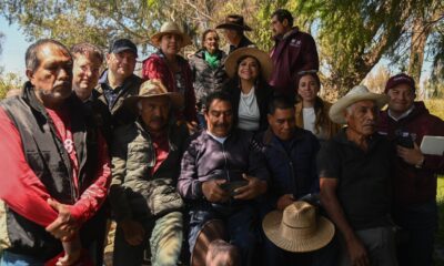 Promete Brugada semillas de romeritos y apoyo económico a productores afectados por inundación en Mixquic