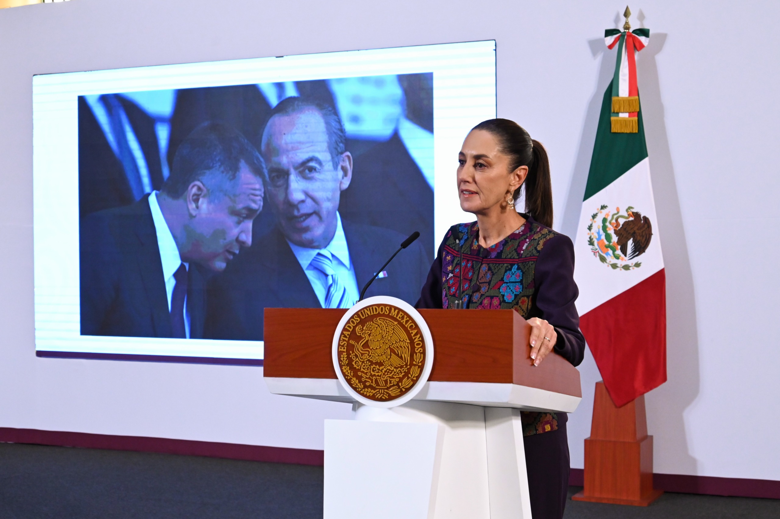 “Sentencia de García Luna habla de la decadencia del sexenio de Calderón”; Sheinbaum