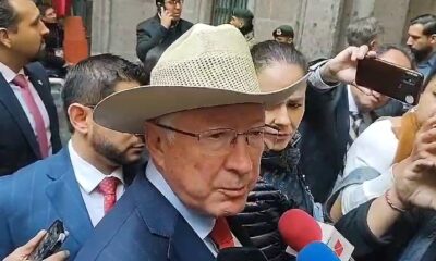 “Vamos muy bien”, asegura Ken Salazar sobre los lineamientos impuestos por la presidenta