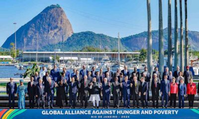 Sheinbaum participa en la foto oficial de la Cumbre G20