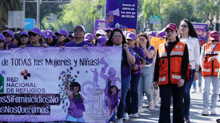 Marchan cientos por la eliminación de la violencia contra las mujeres y ...