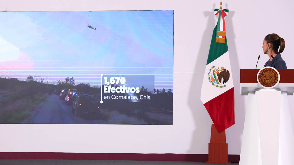 Sheinbaum presenta “Plataforma México” para combatir inseguridad