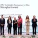 Dan Premio Global de Shanghái a Clara Brugada por acciones de desarrollo sostenible en Iztapalapa