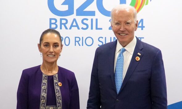 Sheinbaum sostiene encuentro bilateral con Joe Biden: migración, seguridad y economía, los temas