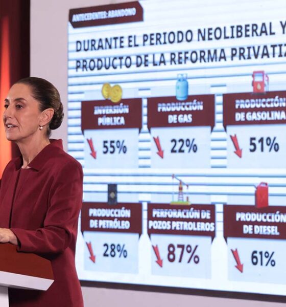 Sheinbaum anuncia reestructura de Pemex con ahorros de 50 mil mdp y nuevo régimen fiscal