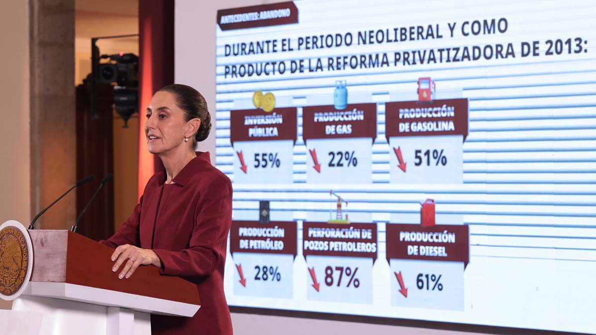 Sheinbaum anuncia reestructura de Pemex con ahorros de 50 mil mdp y nuevo régimen fiscal