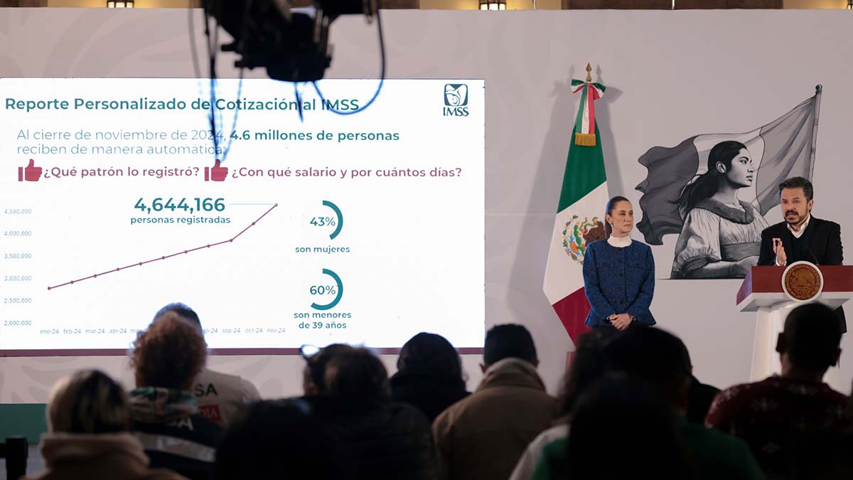 Celebra Sheinbaum cifra récord en empleo en México de 22.6 millones