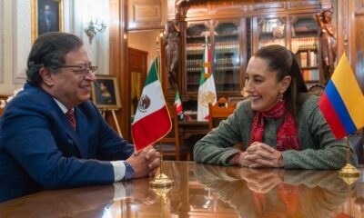 “Platicamos sobre la importancia de la unidad entre los gobiernos progresistas”, Sheinbaum tras reunión con Petro