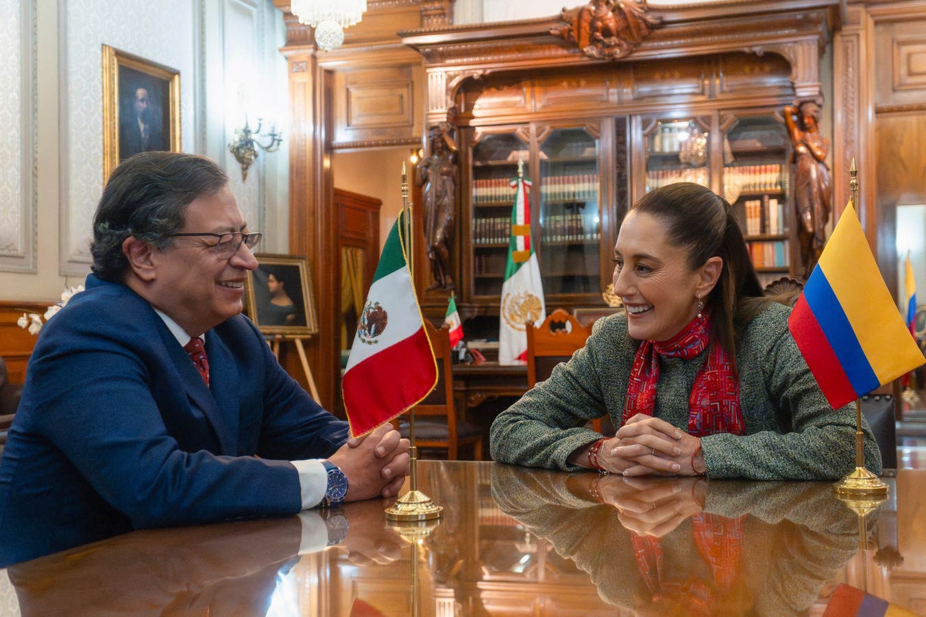 Sheinbaum y Petro impulsarán mujeres para encabezar la OEA y la ONU