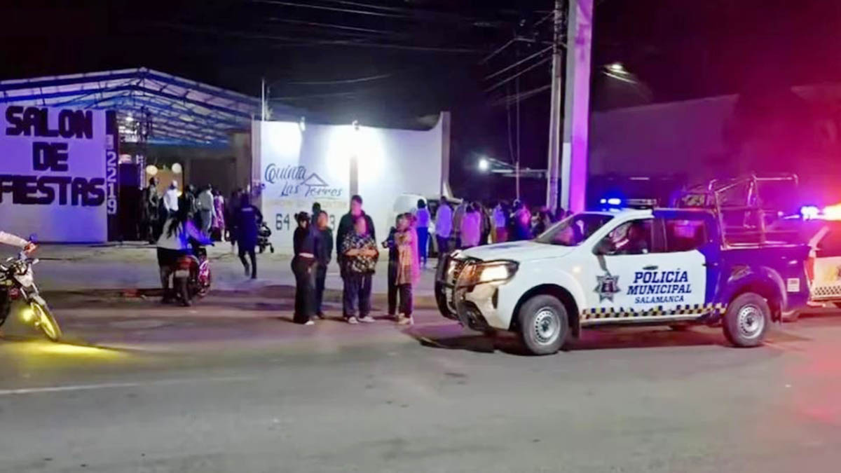 Comando armado irrumpe en boda en Guanajuato; hay 3 muertos y 15 heridos