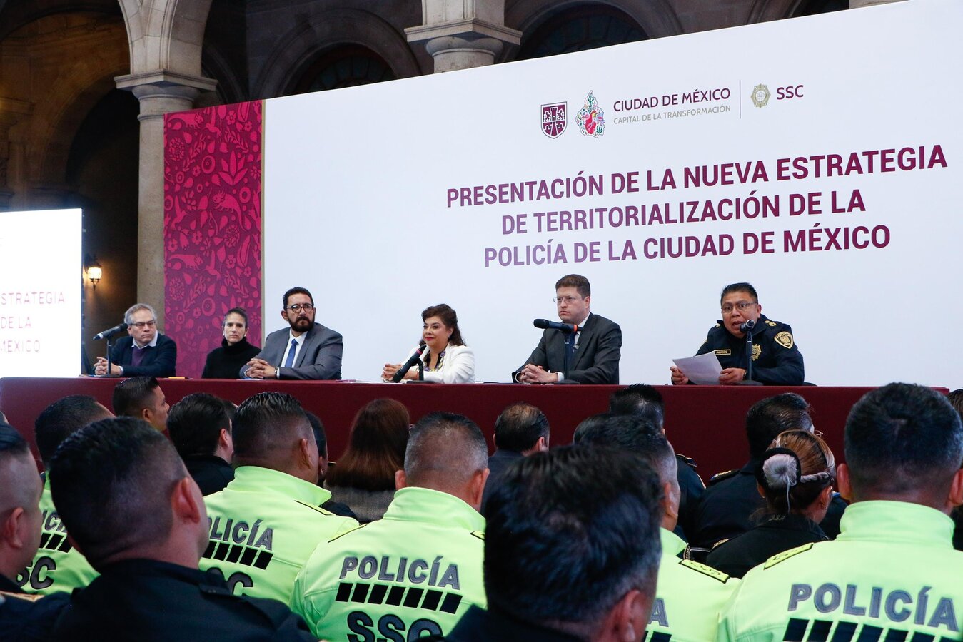 Brugada presenta nueva estrategia de territorialización de la policía