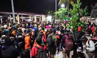 Sale de Chiapas nueva caravana de migrantes, pese al cierre de la frontera de EU