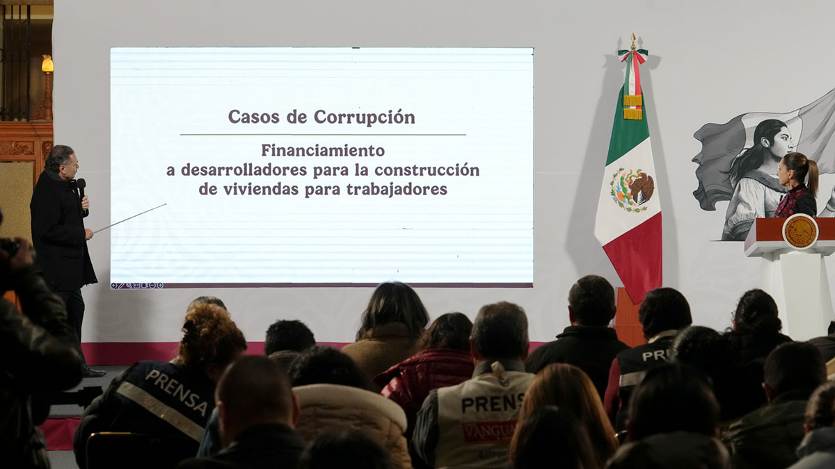 Exhiben más corrupción en Infonavit; van denuncias penales ante FGR, adelanta Sheinbaum