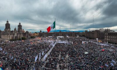 Asisten 350 mil personas a informe de gobierno de Sheinbaum