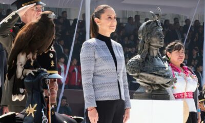 Sheinbaum encabeza funeral de Estado a Cuauhtémoc