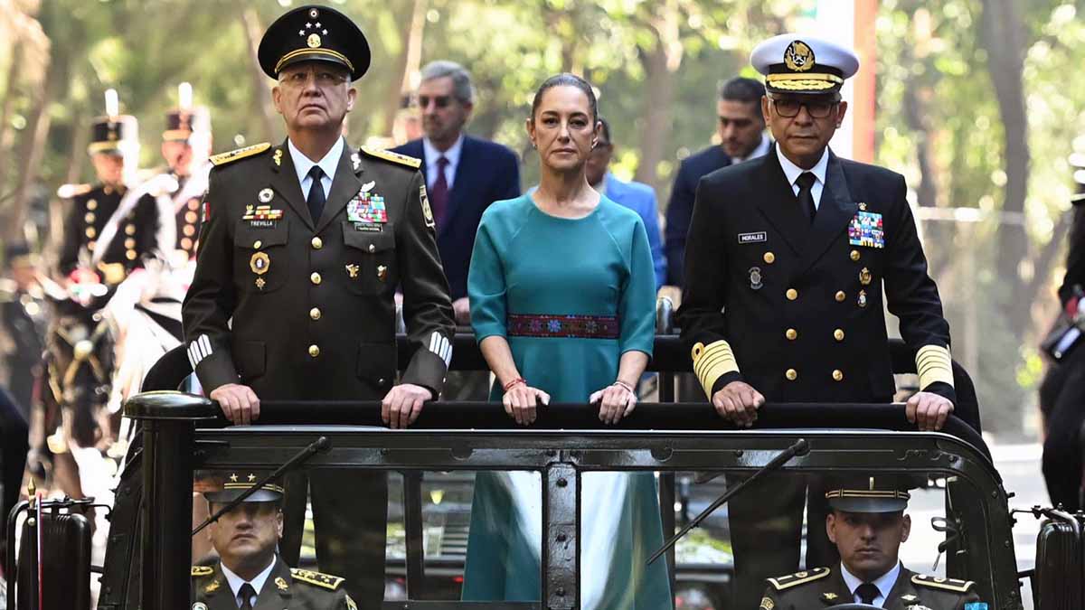 “Nuestra soberanía no es negociable”, Fuerzas Armadas respaldan a Sheinbaum