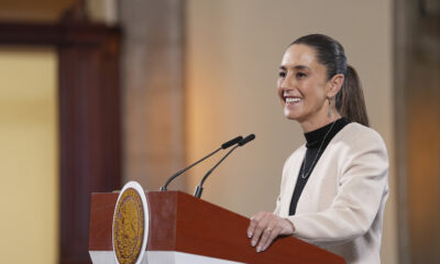 Sheinbaum reconoce problema de petróleo con agua y sal